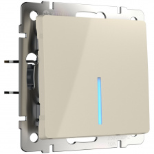 Выключатель Встраиваемые механизмы слоновая кость W1110103