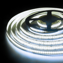Светодиодная лента 24V 24W IP20 Лента светодиодная 24V 24W 240Led 2835 IP20 холодный белый, 5м