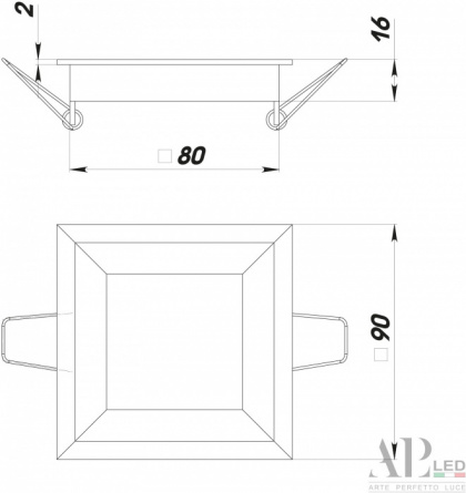 Точечный светильник Ingrid 3322.LDF5016/5W/6K фото 3