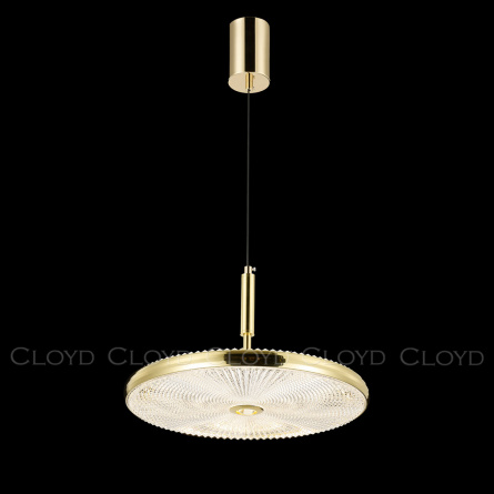 Подвесные светильники Cloyd DISCA P1 / Ø42 см - золото (арт.11252) фото 1