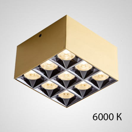 Точечный светильник CUP L12 Brass 3000К фото 1