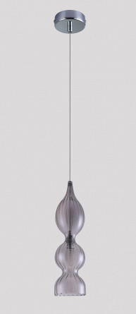 Светильник подвесной Crystal Lux IRIS SP1 B SMOKE фото 1