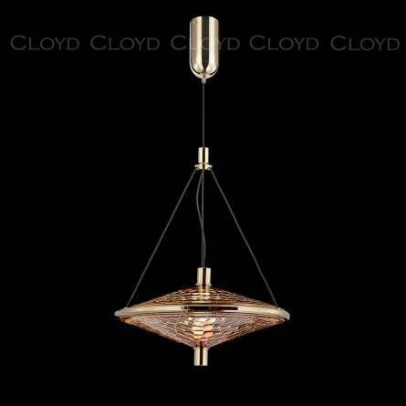 Подвесные светильники Cloyd FANTOM P1 / Ø32 см- желтый - золото (арт.11248) фото 1